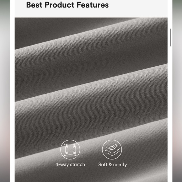 Halara Black High Waisted Plicated Side Pocket Straight Leg Work Pants NEW/NWOT! - Picture 6 of 16